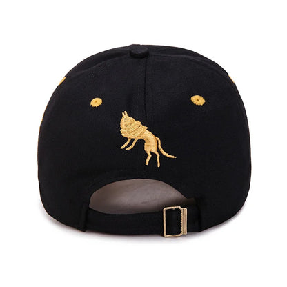 Wolf Totem Embroidered Cap