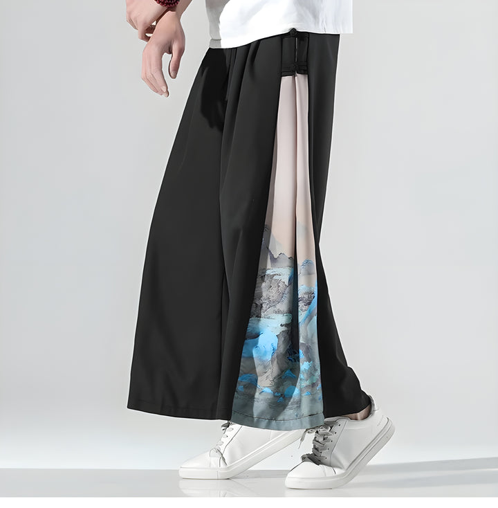 Split-Side Hakama Pants