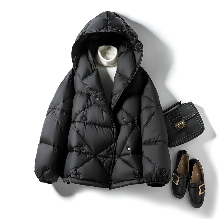 Milan Double Breasted Puffer Jacket