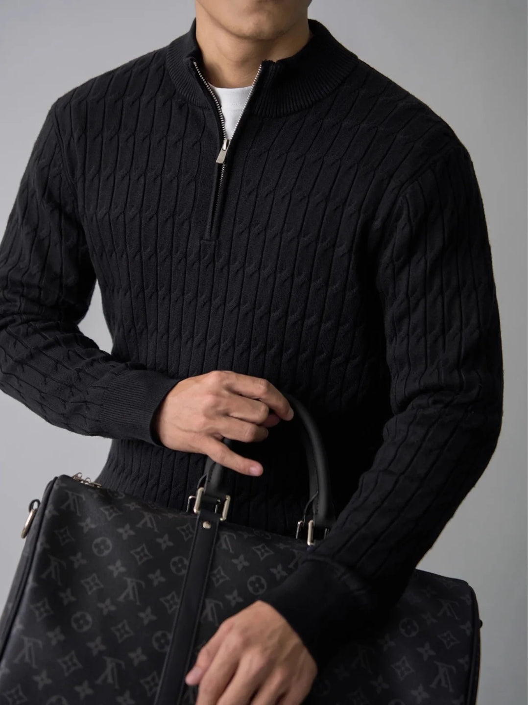Miller Quarter Zip Sweater