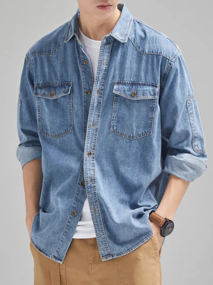 Denim Utility Shirt