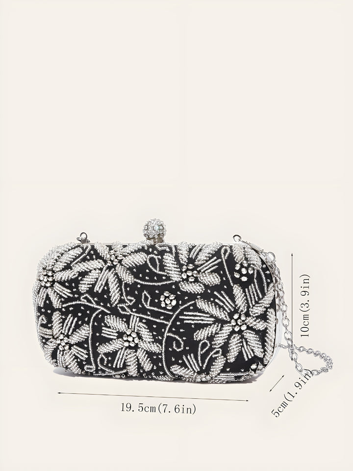 Fleurs de Lille Clutch Bag