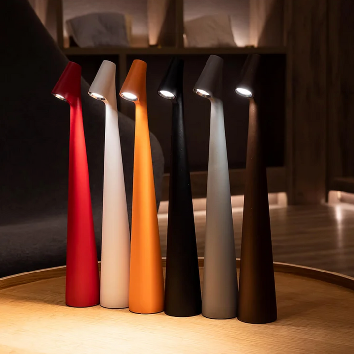 Minimalist Wireless Table Lamp With LED Light