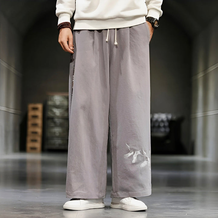 Kaizen Embroidered Pants