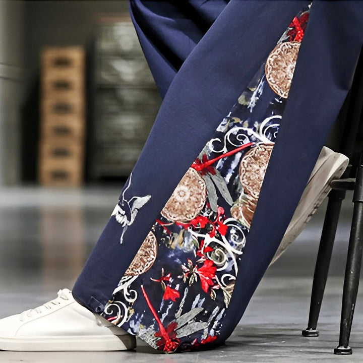 Kaizen Embroidered Pants