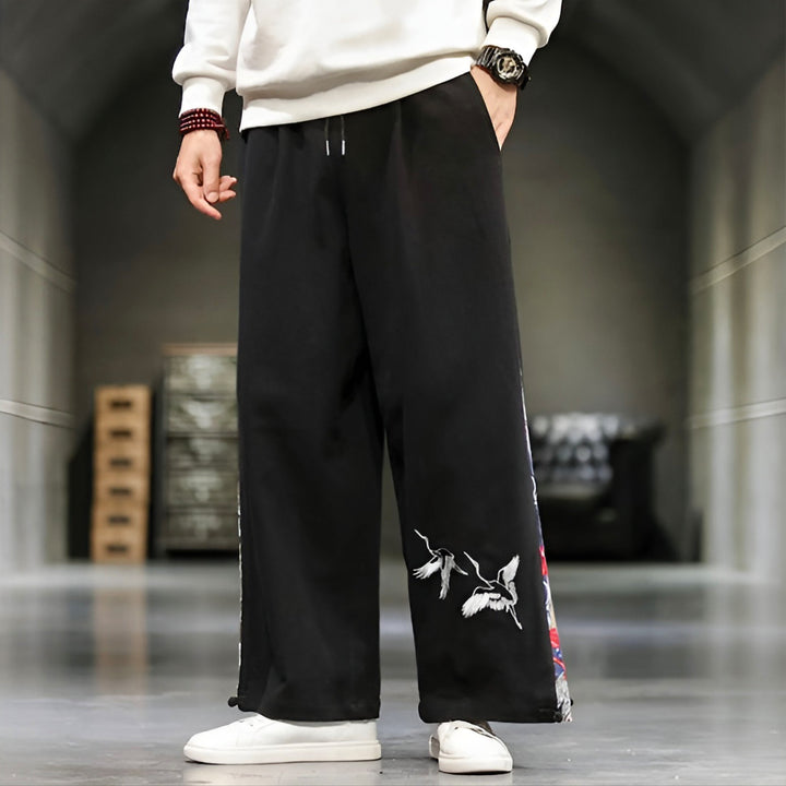 Kaizen Embroidered Pants