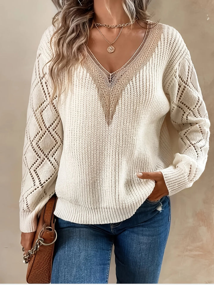 Crochet Lace Sweater