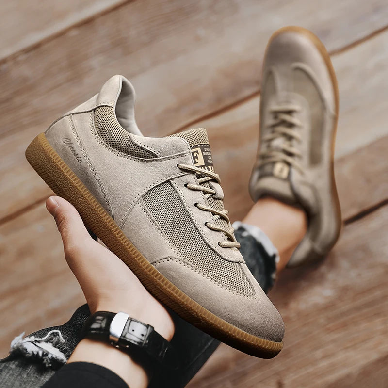 Aprielle Suede Low-Cut Sneaker