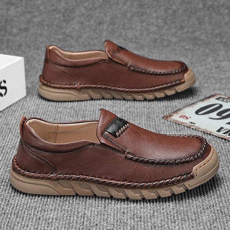 Riverstone - Leather Moccasins