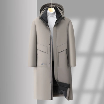 Roma Modern Down Trench Coat