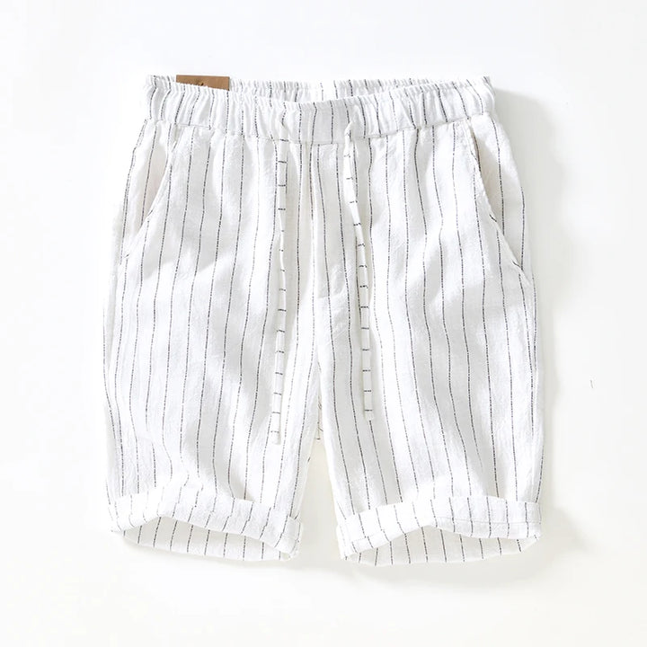 Coastline Cotton Linen Shorts
