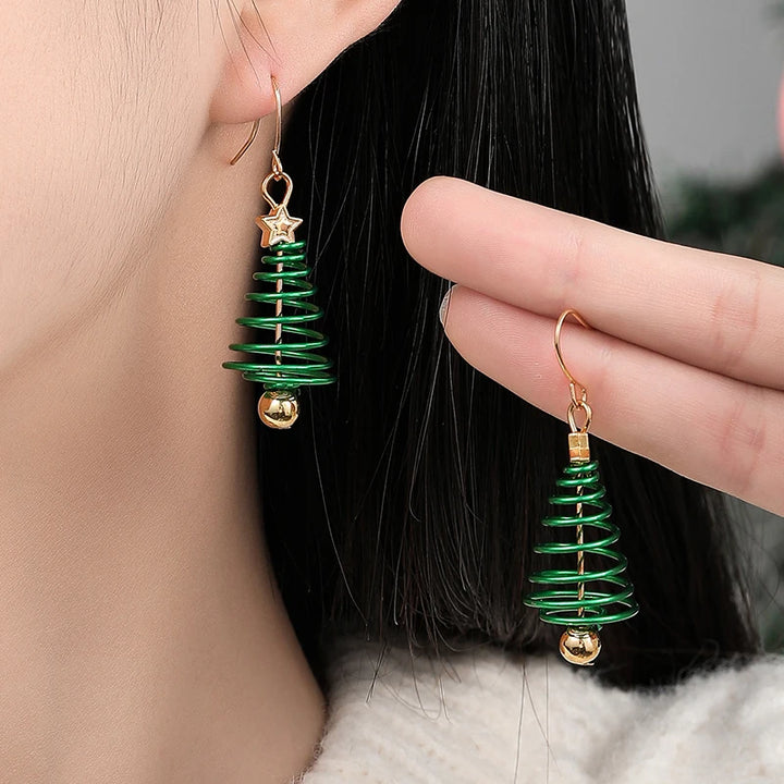 Christmas Tree Earrings