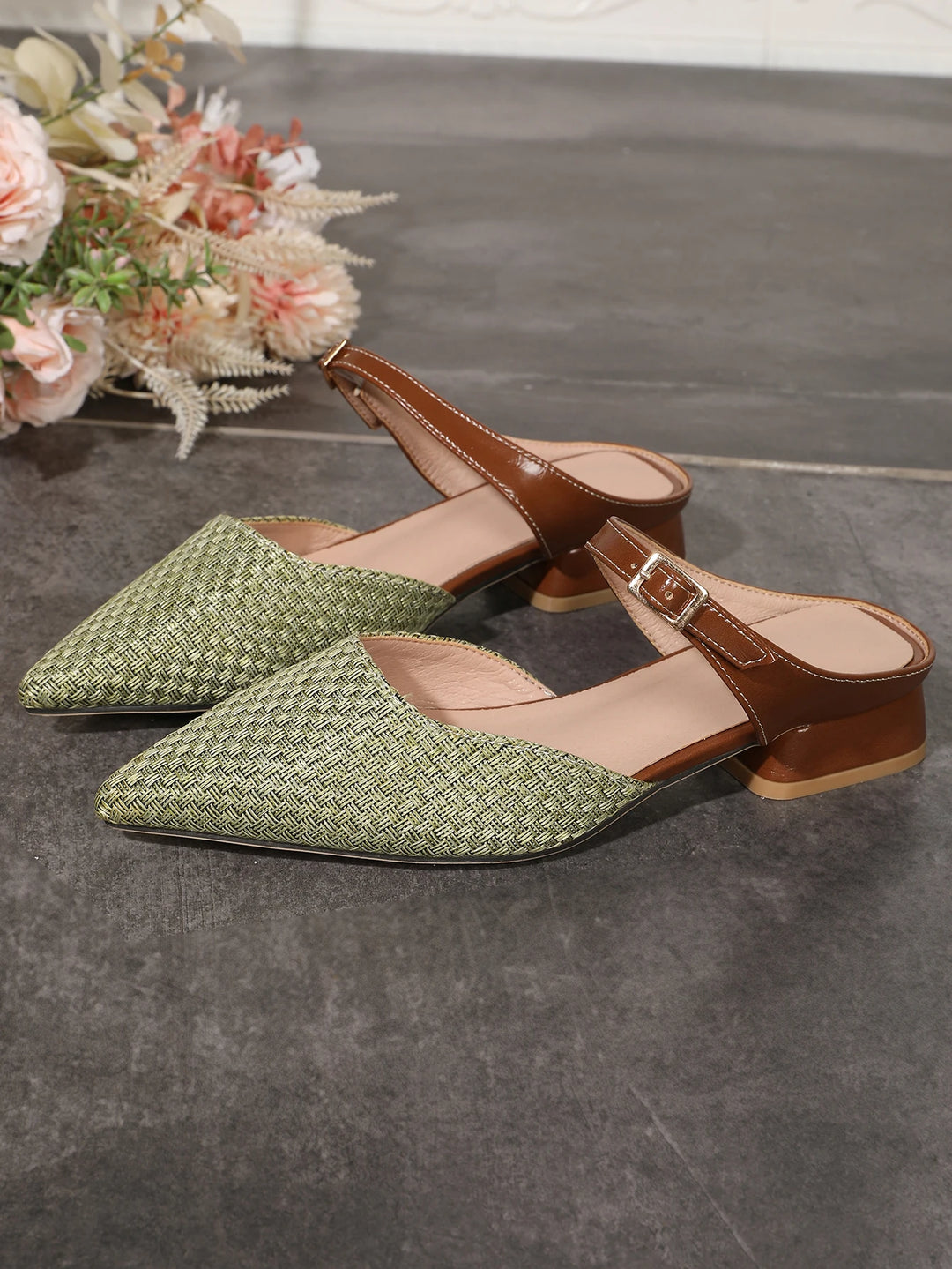 Isla Woven Mules
