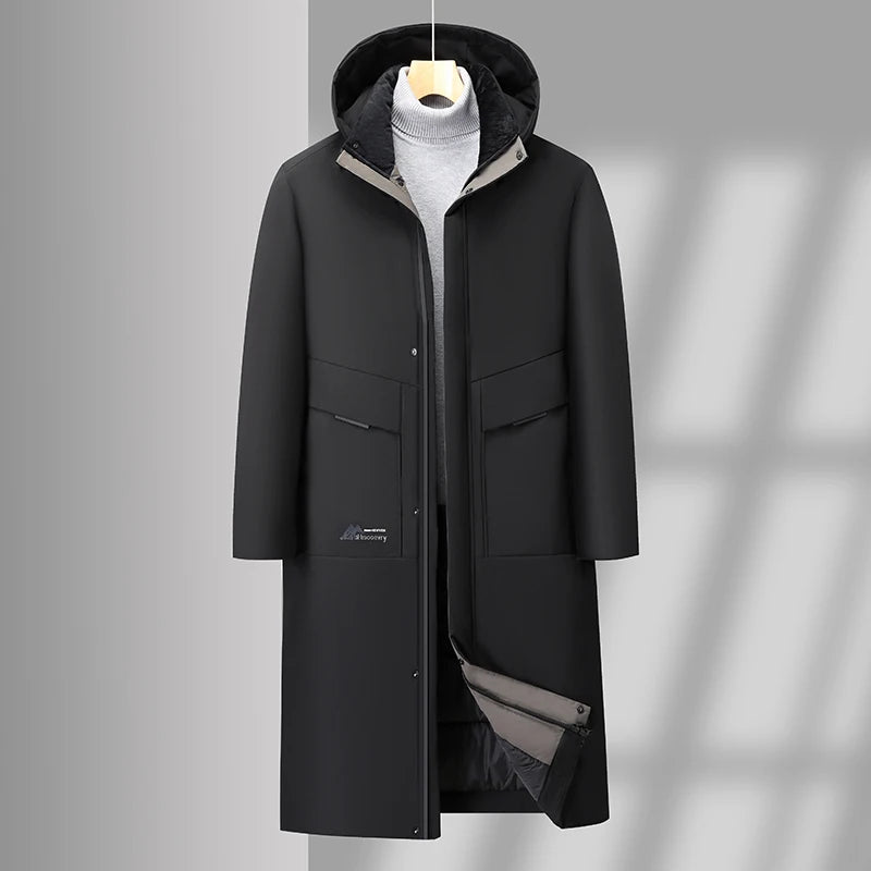 Roma Modern Down Trench Coat