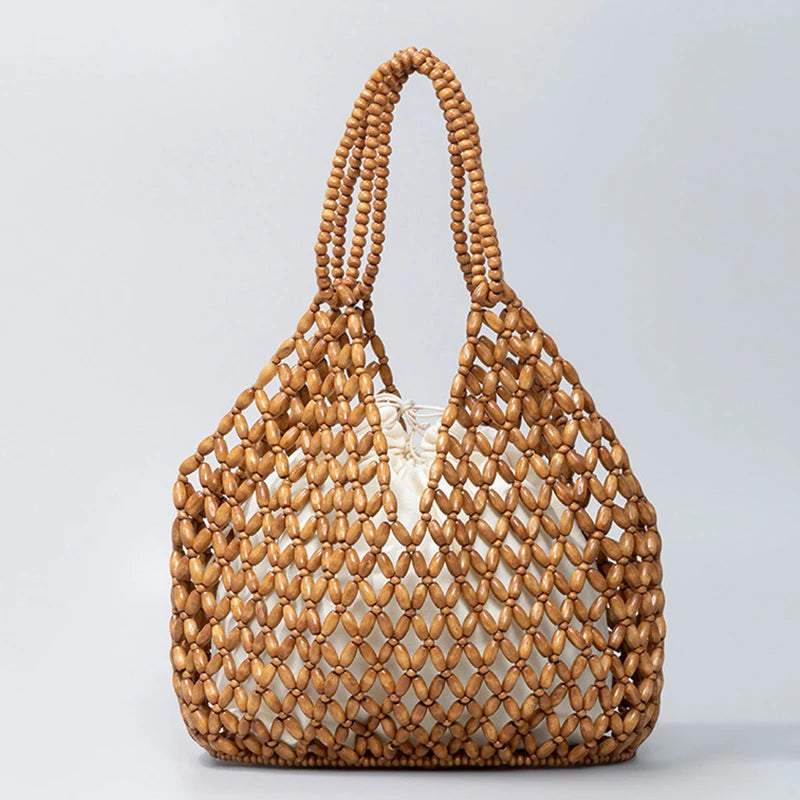 Ava Woven Handbag