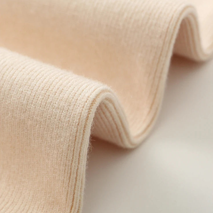 Amelia Wide-Leg Knit Trousers | Drawstring Waist Knit Trousers