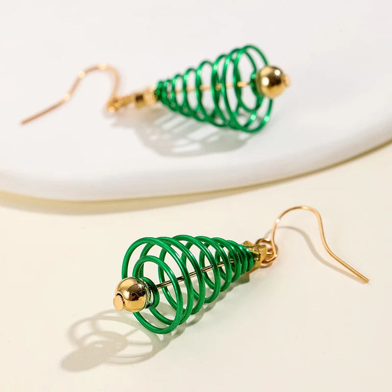 Christmas Tree Earrings