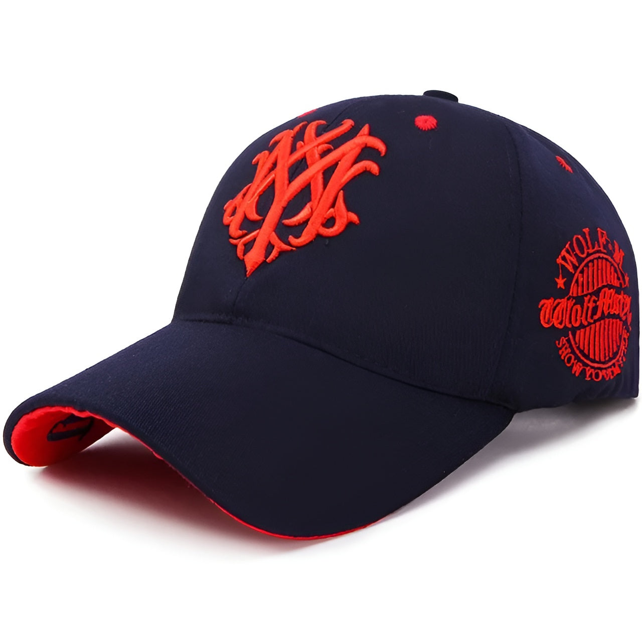 Wolf Totem Embroidered Cap