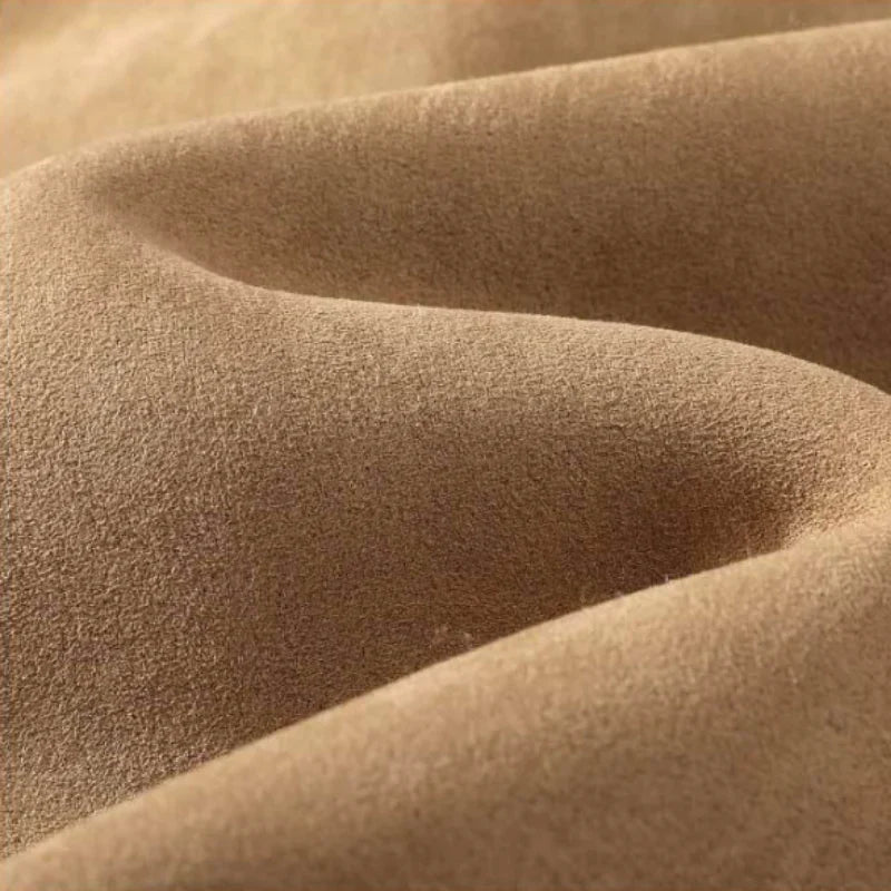 Oliver Relaxed Fit Shearling Jacket | Color Block Zip Front Jacket