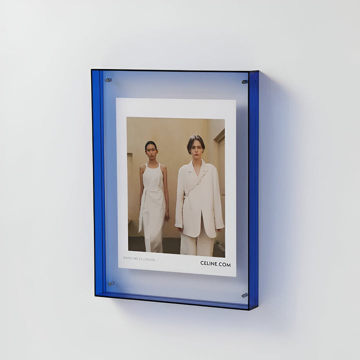 Modern Acrylic Picture Frame With Transparent Design