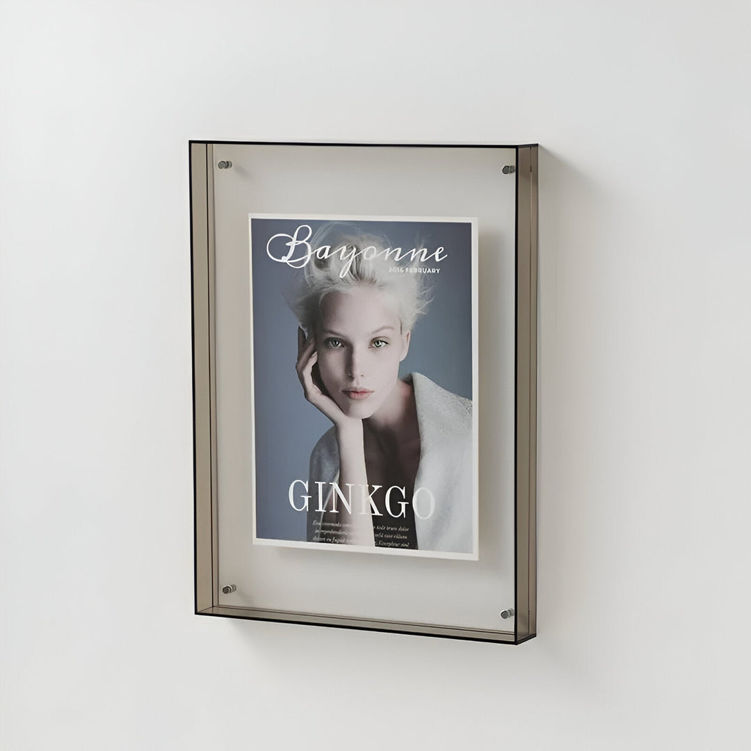 Modern Acrylic Picture Frame With Transparent Design