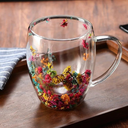 Dried Flower Glass Set