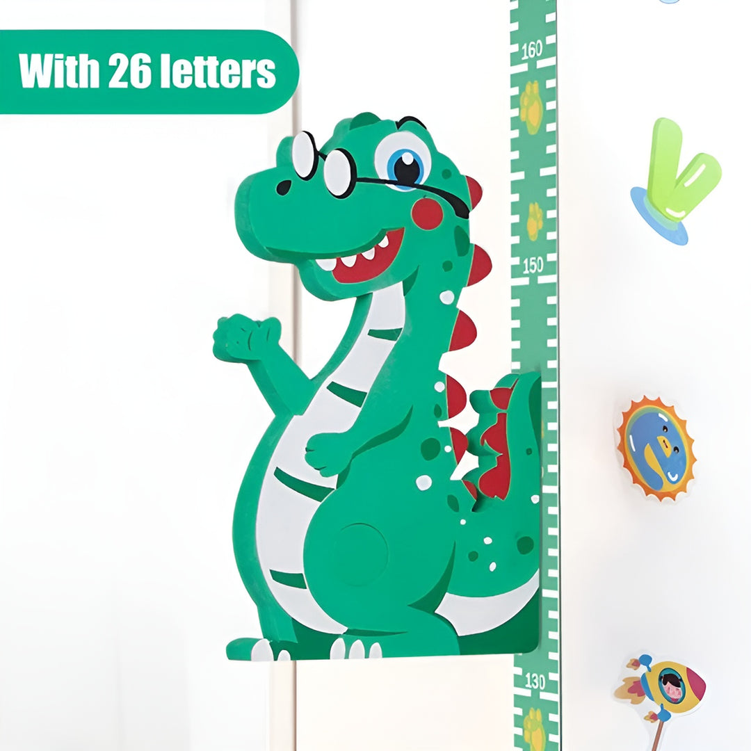 Creative Growth Chart: Self Adhesive Height Tracker