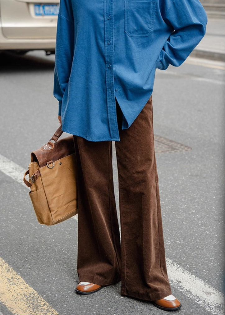 Corduroy Palazzo Pants