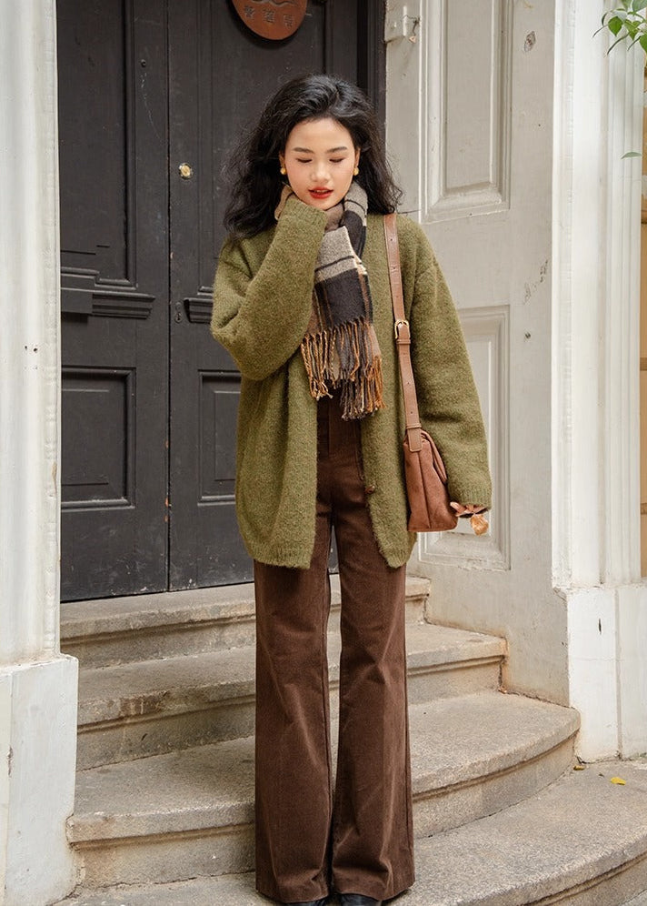 Corduroy Palazzo Pants