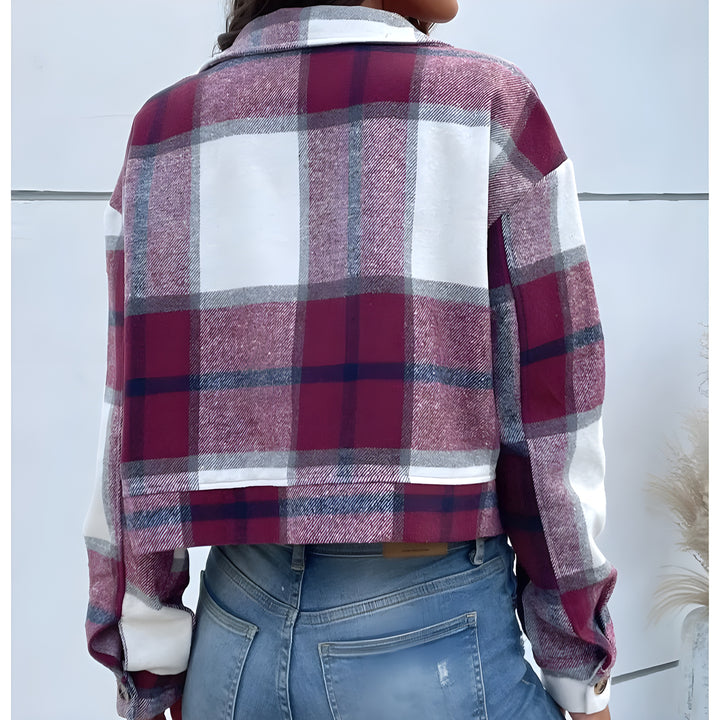 Emma Plaid-Wash Jacket