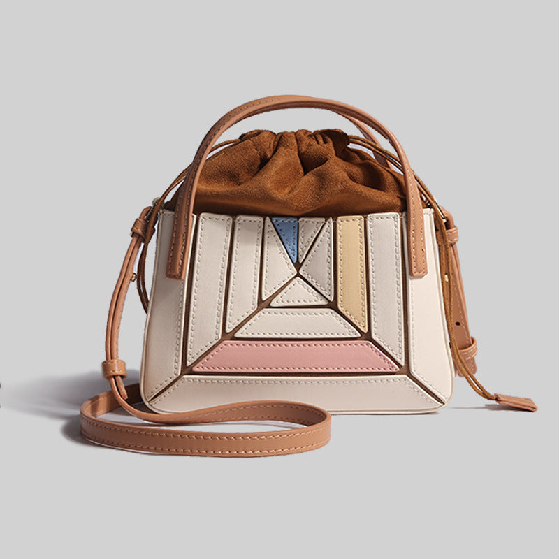 Amber Color-Block Bag